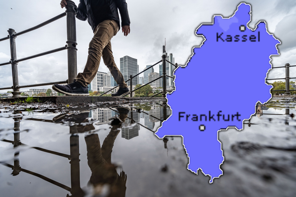 Überall Grau in Grau: Der Herbst hat Hessen voll im Griff