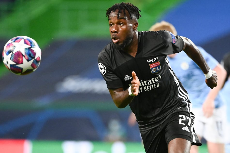 Olympique Lyons Maxwel Cornet (24) steht auf dem Einkaufszettel von Hertha BSC.