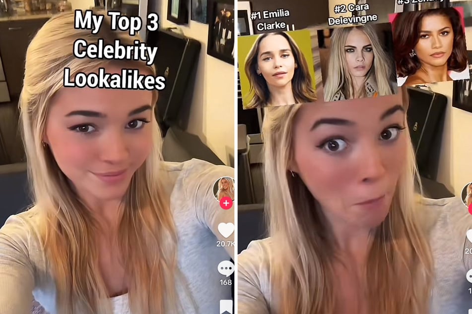 LSU gymnast Olivia Dunne took a spin on the celebrity look-alikes TikTok trend, and her outcome was hilarious and downright jaw-dropping!