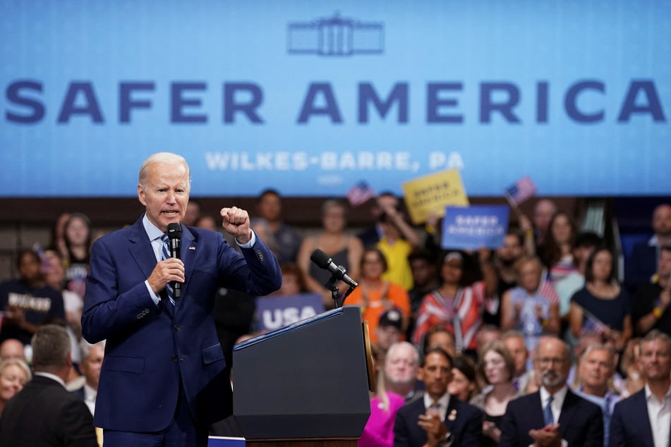 Biden raised his voice in anger as he told of parents of children killed in the Uvalde school shooting having to submit DNA samples to identify their kids' remains.