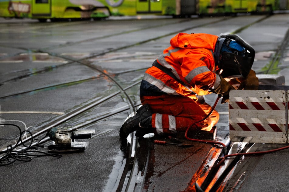 Entwarnung in Salbke: Gleisarbeiten vorzeitig beendet
