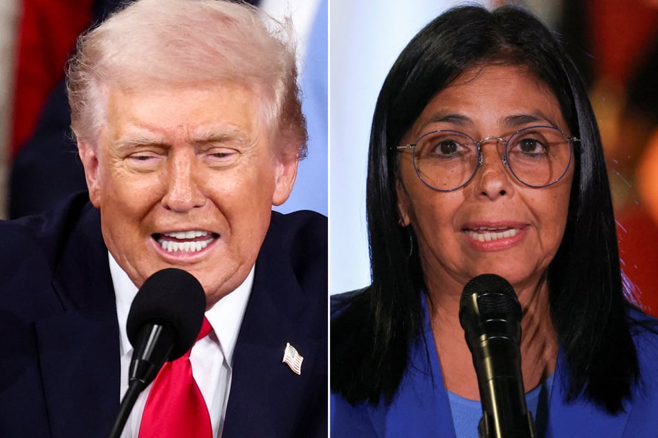 Venezuela's interim leader calls on "friend" Trump to lift blockade