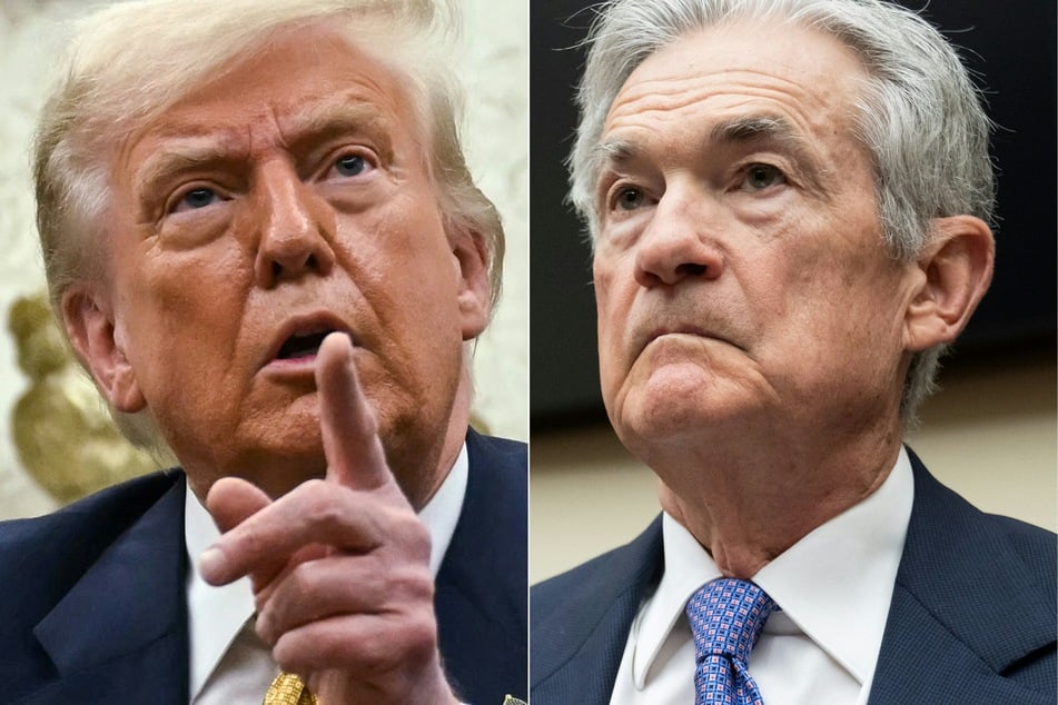 President Donald Trump (l.) has repeatedly lambasted Federal Reserve Chair Jerome Powell.