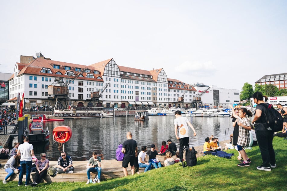 Das große Tempelhofer Hafenfest steigt vom 5. bis 7. Mai.