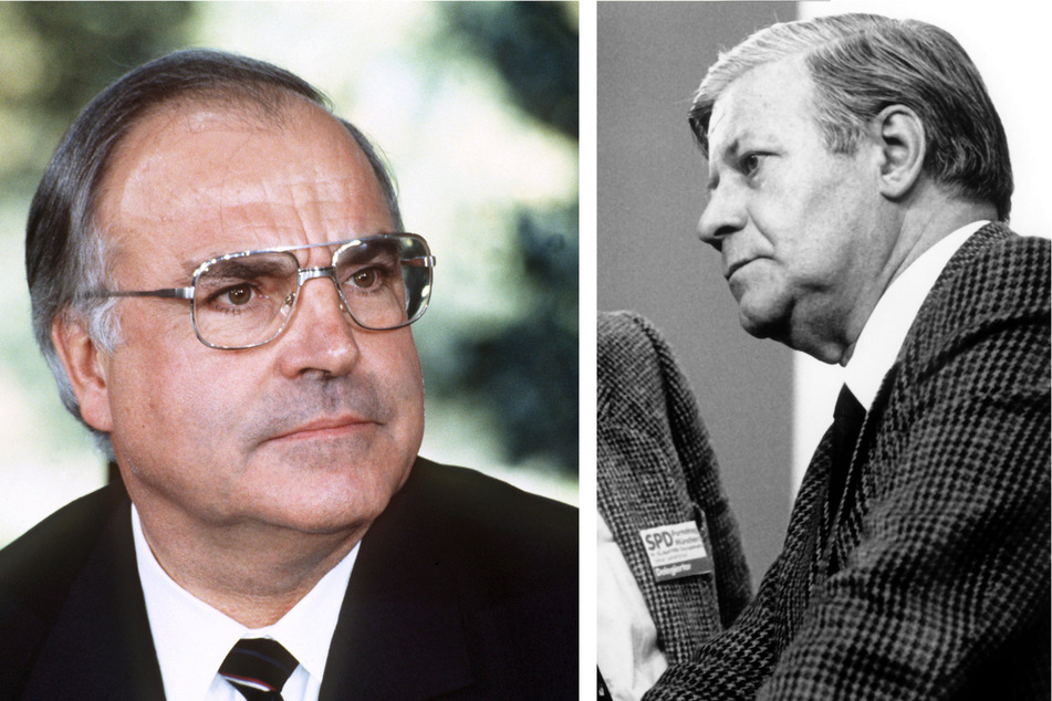 So sahen Helmut Kohl (†87, l.) und Helmut Schmidt (†96, r.) zu Zeiten ihrer aktiven Politiker-Karrieren aus.