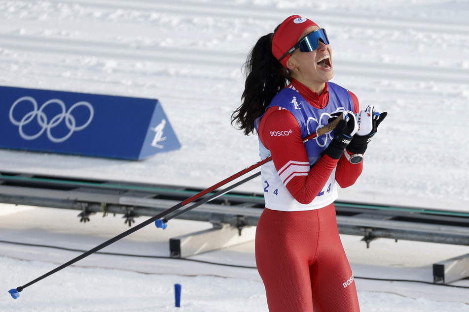 Veronika Stepanova (22) gewann 2022 die olympische Goldmedaille in der Staffel. (Archivbild)