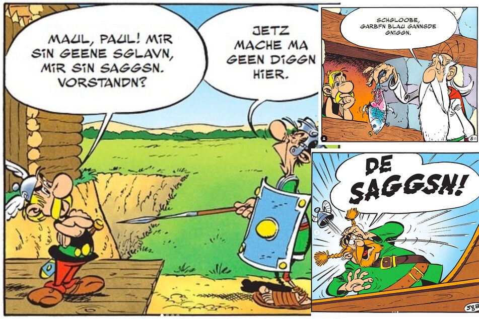 Asterix spricht jetzt Sächsisch.