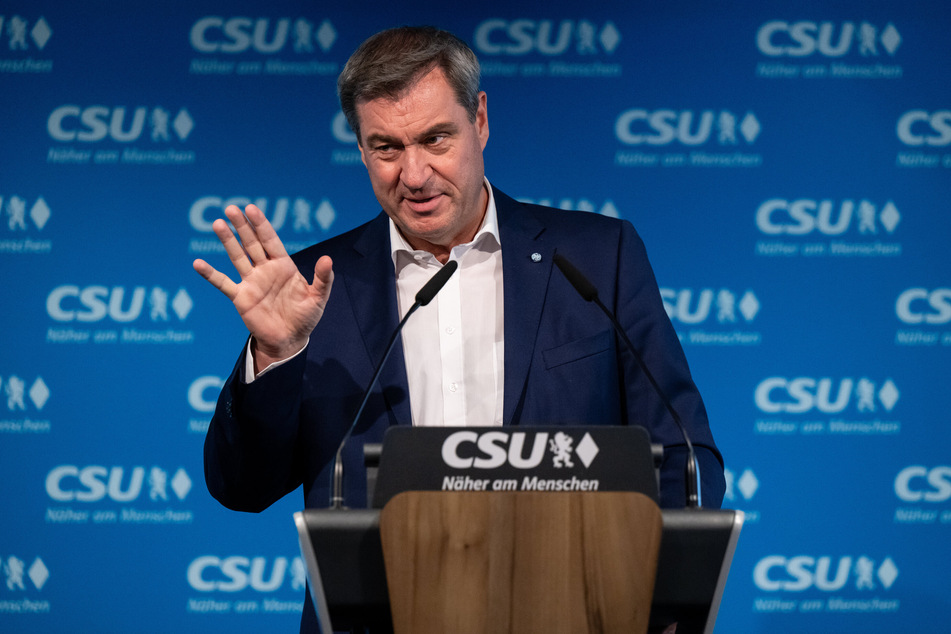 Die CSU von Parteichef Markus Söder (56) dominierte in Franken.