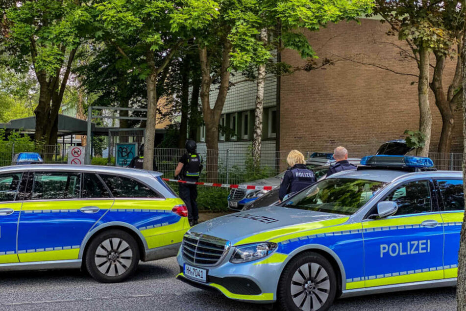Die Ankündigung des Amoklaufs führte im Juni an der Schule zu einem Großeinsatz der Polizei.