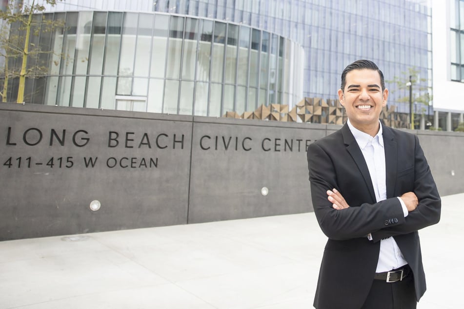 Robert Garcia (45) war vorher Bürgermeister von Long Beach.