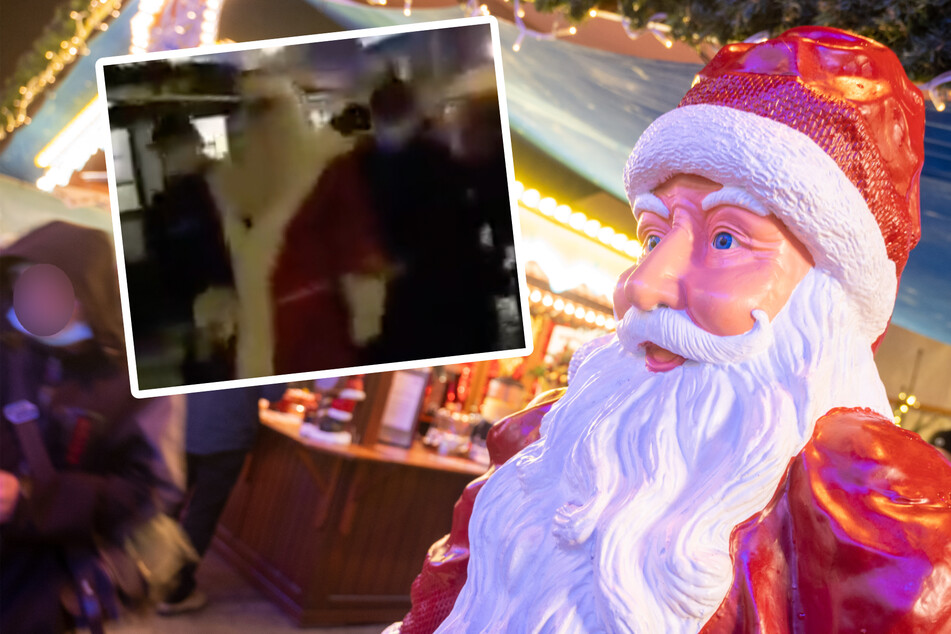 Corona-Zoff auf Weihnachtsmarkt: Santa Claus von Polizei abgeführt
