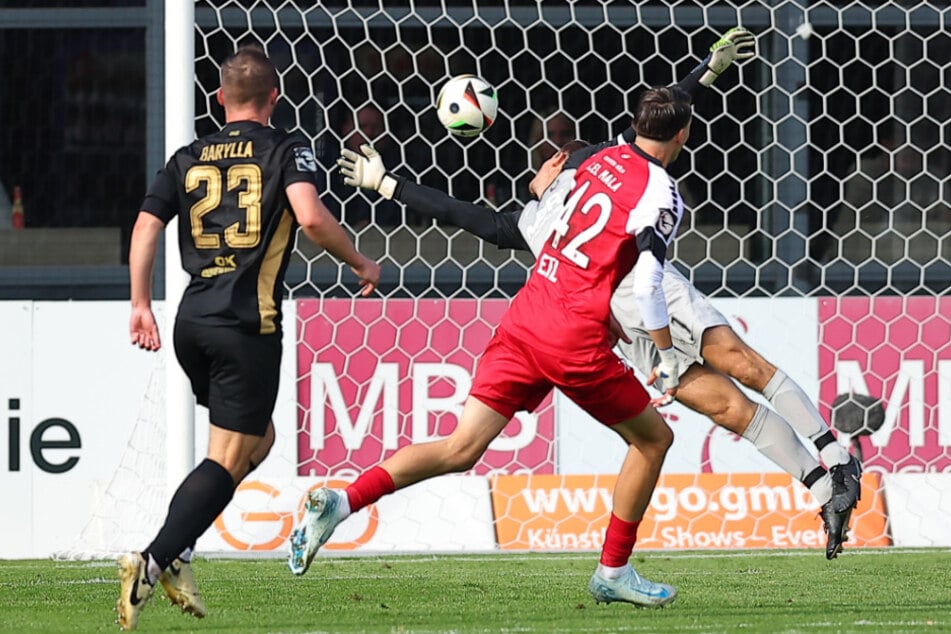 In der Nachspielzeit machte Köln den Sack zu. Aue verliert 0:2.