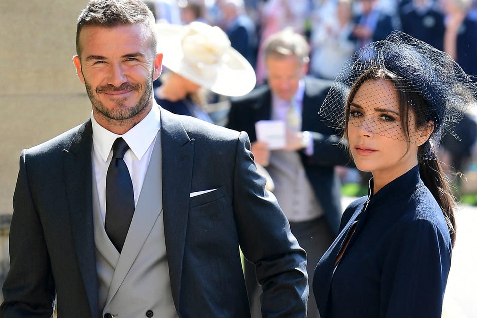 David (l.) and Victoria Beckham attended the wedding of Prince Harry and Meghan Markle in 2018.