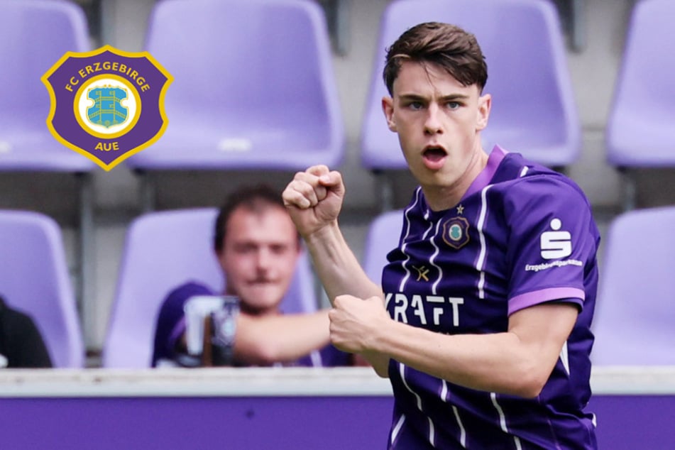 Maciejewski-Doppelpack gegen Ex-Klub: Aue bleibt RWE und CFC auf den Fersen