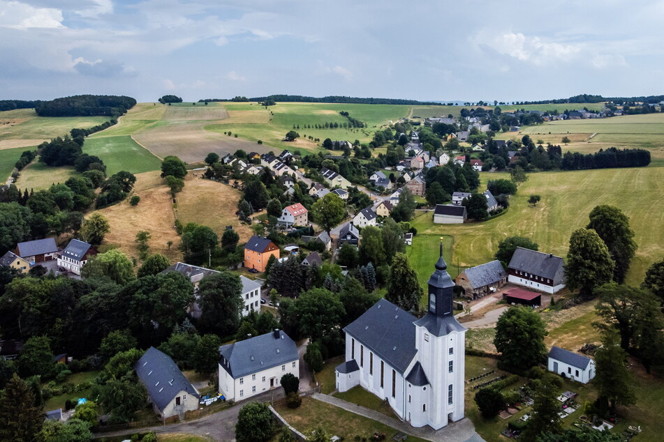 Euba ließ sich als erstes Dorf nach der Wende freiwillig nach Chemnitz eingemeinden.