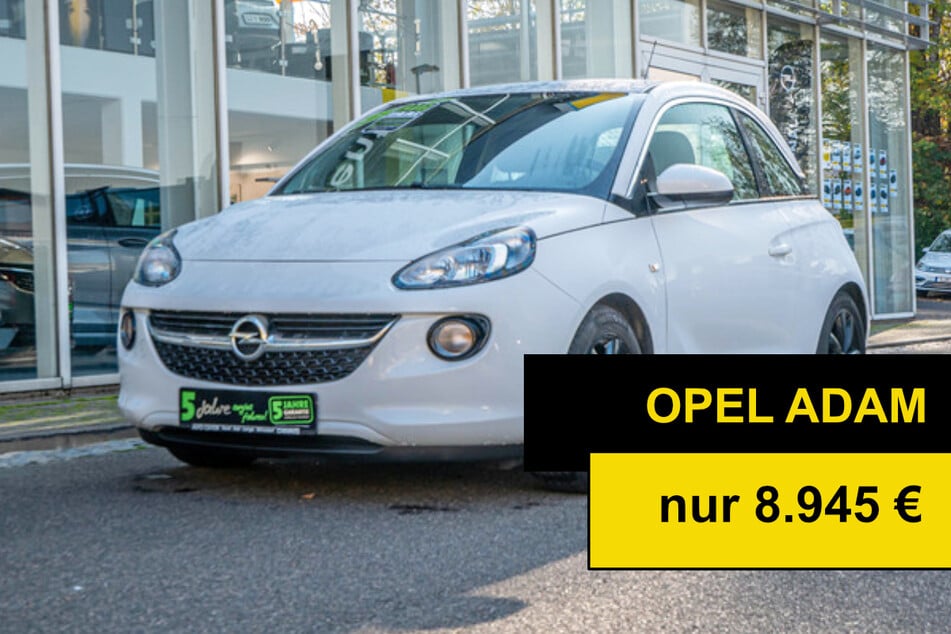 Opel Adam für 8.945 Euro. PS: 87, EZ: 24.10.2017, Ausstattung: Audiosystem CD 3.0, Bordcomputer, 5 Jahre Garantie, Klimaanlage, Tempomat