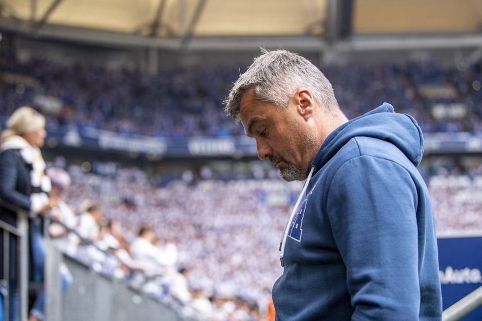 Thomas Reis (49) und der FC Schalke gingen nicht unbedingt im Positiven auseinander.
