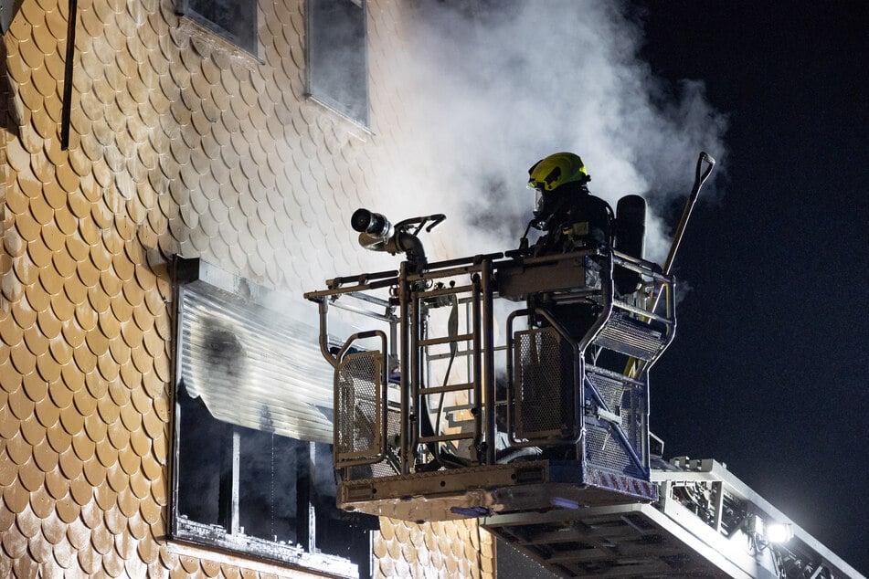 Die Feuerwehr konnte den Brand löschen.