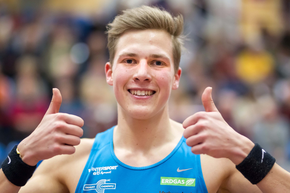 Dreisprung-Europameister Max Heß sieht sich als "kleiner Gewinner der Corona-Krise". (Archivbild)