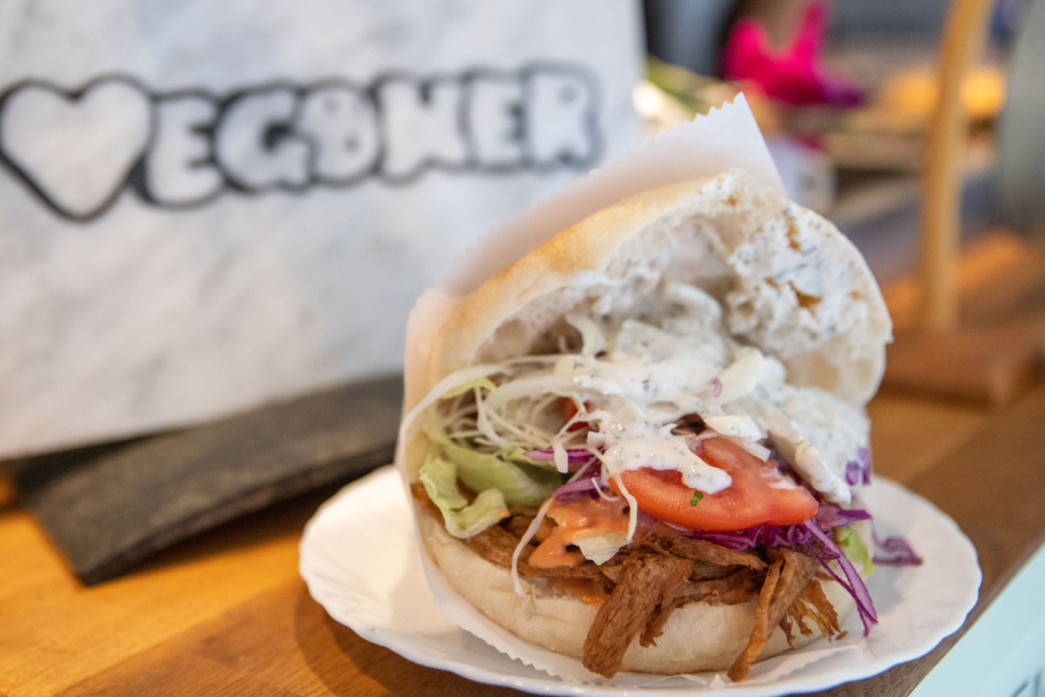 Dieser Döner ist vollkommen vegan.