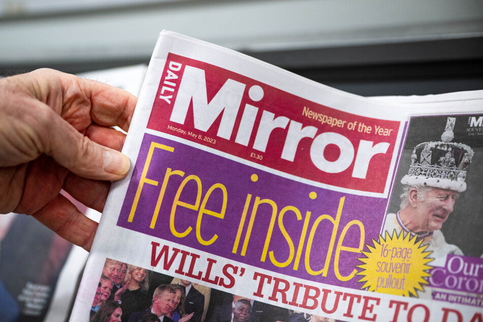 Britische Boulevardzeitungen wie der "Daily Mirror" berichten oft über Royals und Promis.