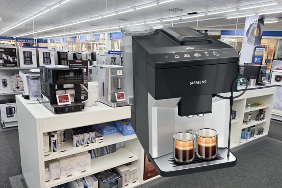 Euronics hat am Donnerstag (21.5.) Siemens-Kaffeevollautomaten im Angebot
