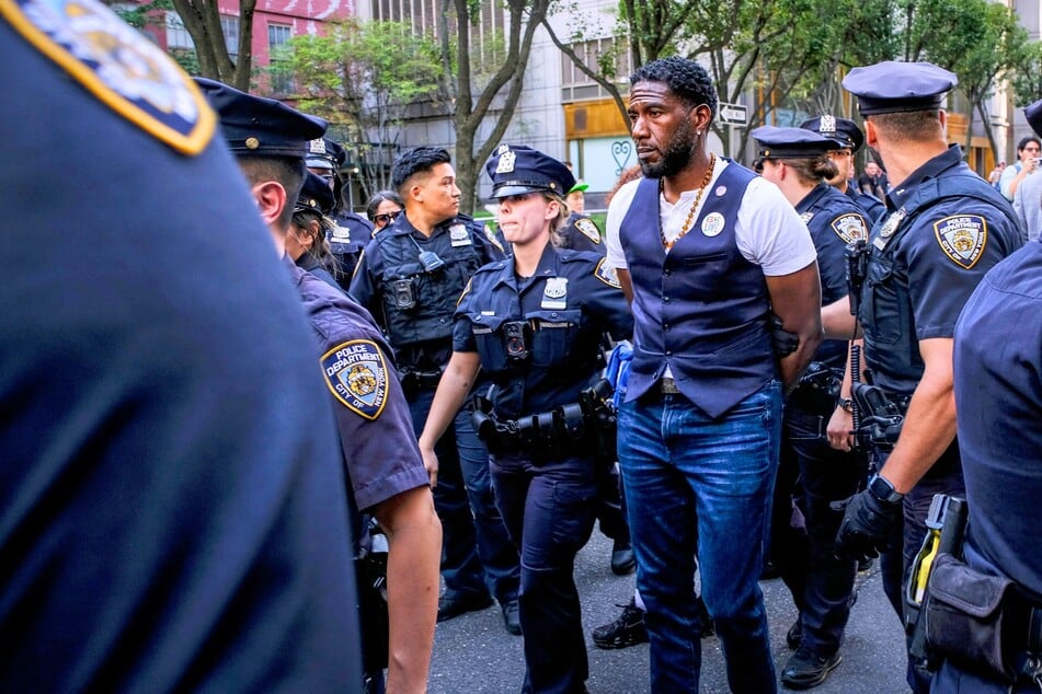 New York public advocate Jumaane Williams was among dozens of protestors arrested on Thursday.