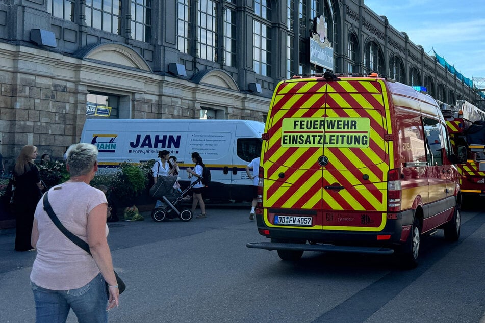 Dresden: Aufregung am Hauptbahnhof: Gebäude nach Alarm geräumt