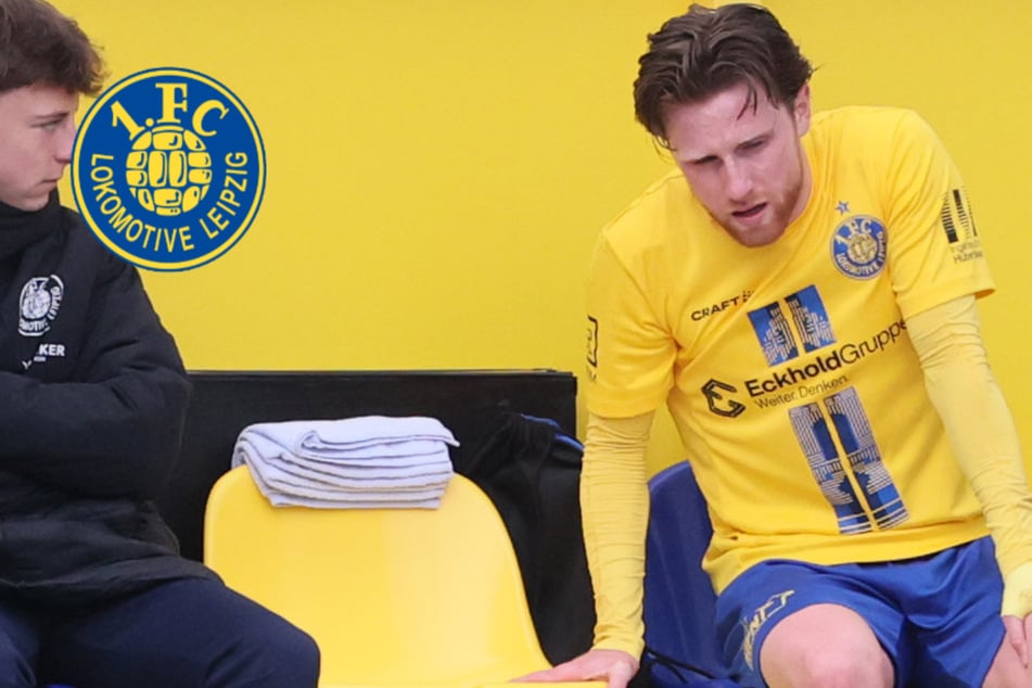 Angreifer von Lok Leipzig im Krankenhaus! "Alles abklären, auch Echo fürs Herz"
