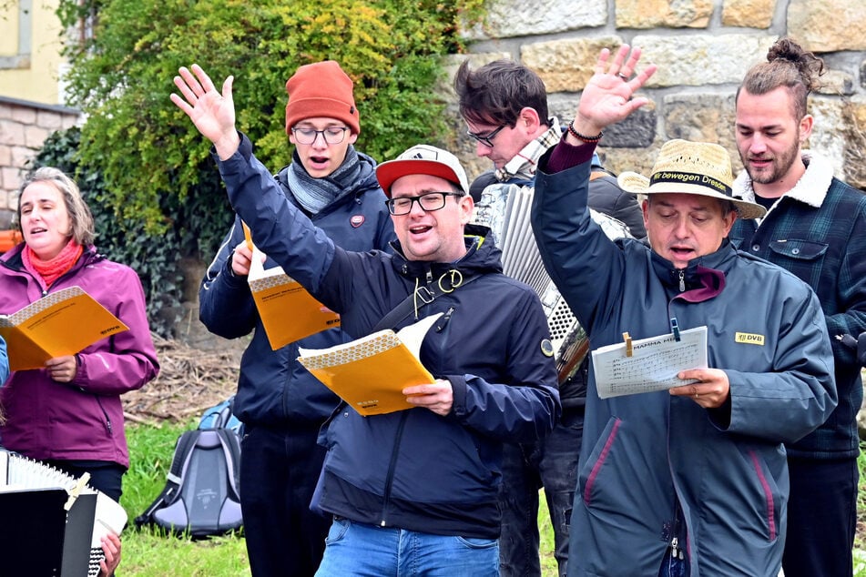DVB-Chor gibt zum Stadtfest gleich viermal den Ton an