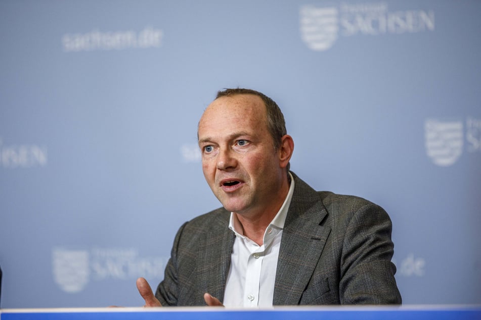 Sachsens Energieminister Wolfram Günther (49, Grüne).
