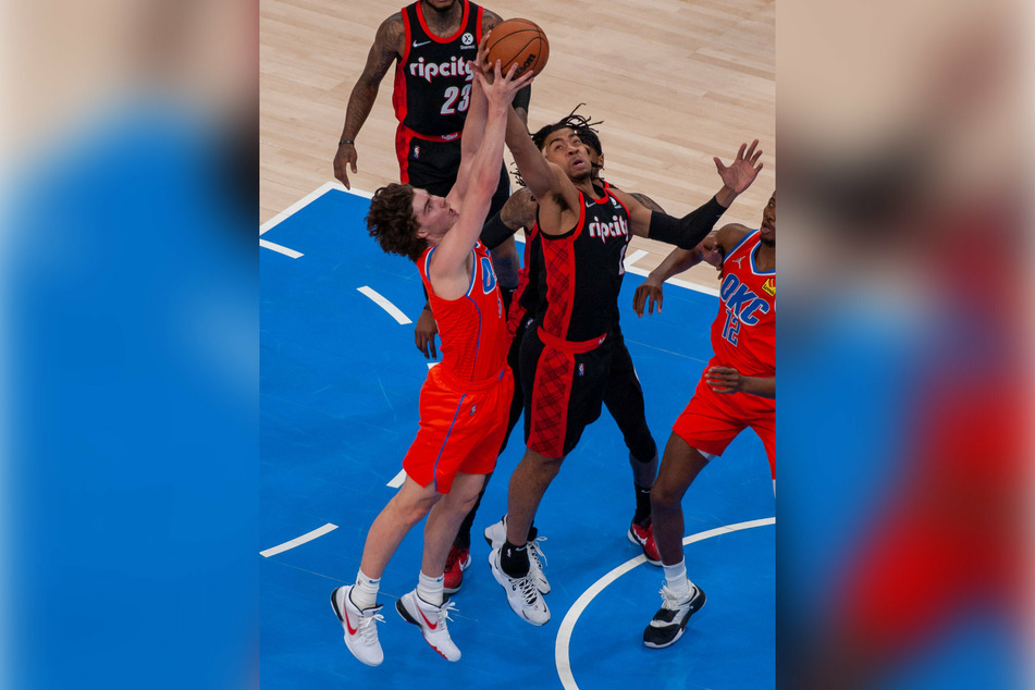 Oklahoma City Thunder's Josh Giddy helped his team snap a seven-game skid with a win against the Trail Blazers.