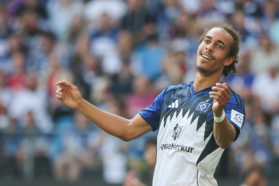 Yussuf Poulsen (31) wird dem HSV in den kommenden Wochen fehlen.