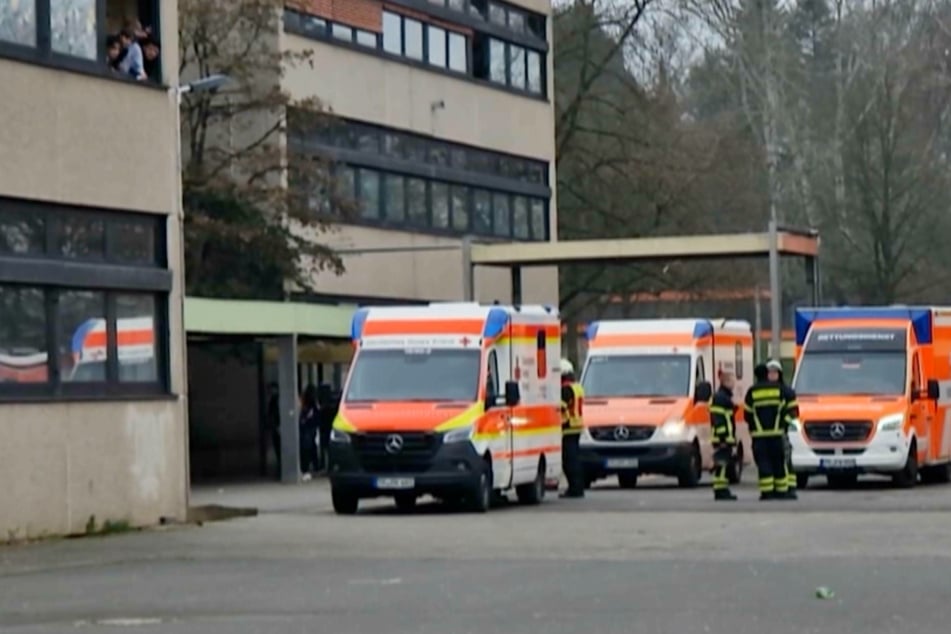 "Konnte nicht atmen": Rund 50 Verletzte an Realschule