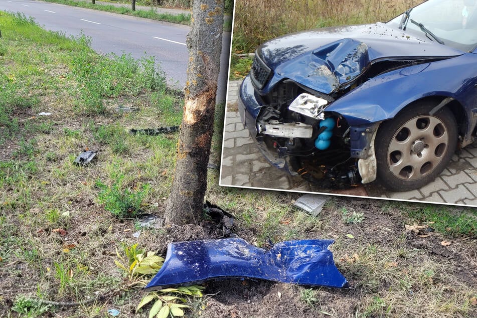 2,5 Promille, kein Führerschein, Unfallflucht? 45-Jähriger streitet Trümmer-Fahrt ab