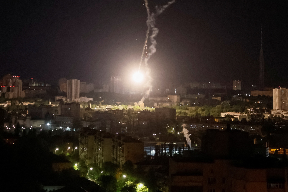 Russia launched 18 missiles at Ukraine's capital city, Kyiv, overnight on Tuesday.