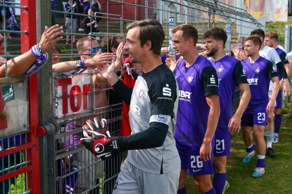 Auf die Unterstützung ihrer Fans können Martin Männel (35) und Co. auch in München zählen.