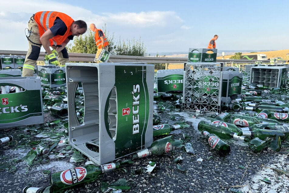 Die Feuerwehr konnte das Chaos beseitigen.