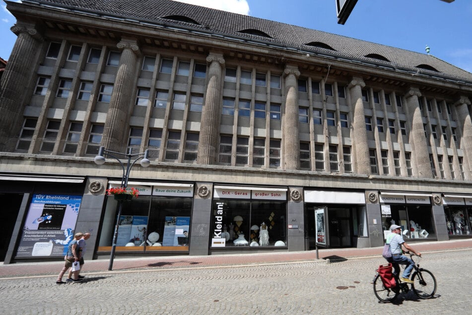Das Hertie-Kaufhaus in Gera steht wohl erstmal weiter leer. (Archivbild)