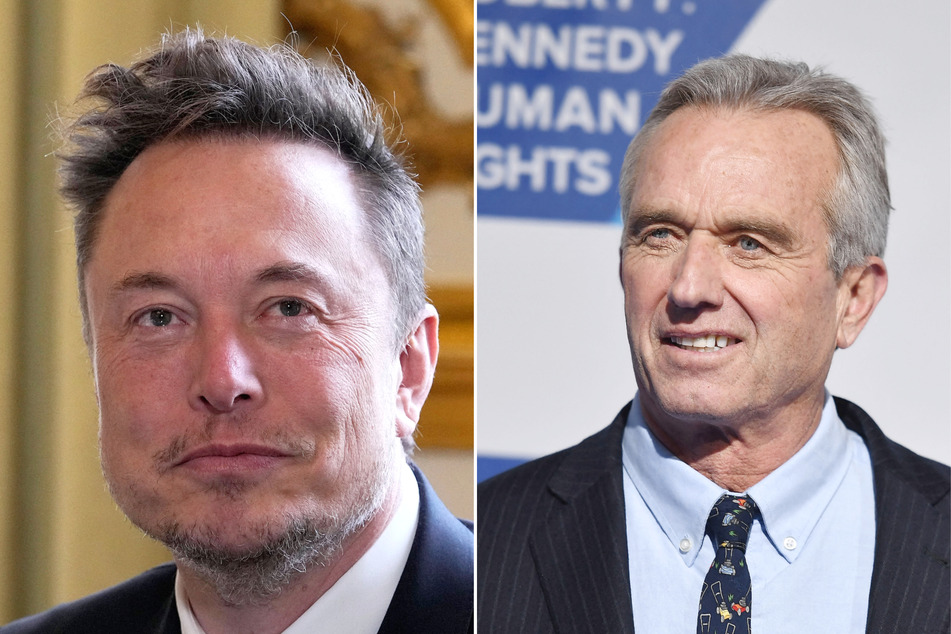 Robert F. Kennedy Jr. (r.) and Elon Musk chatted it up on Twitter Spaces to talk about Kennedy's political ambitions, and the dangers of censorship.