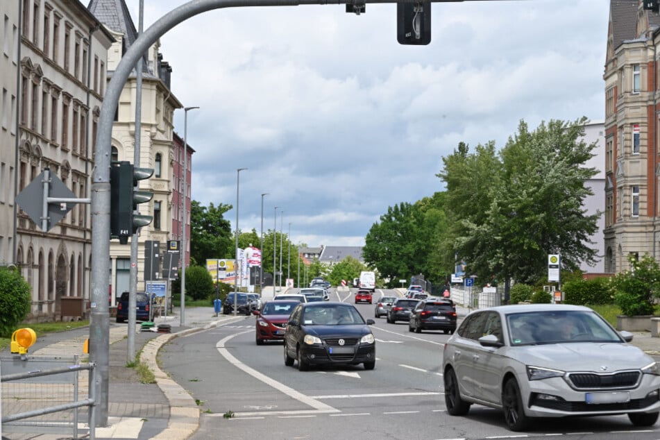 Auch auf der Zschopauer Straße braucht das Problem Verkehrslärm eine gute Lösung.