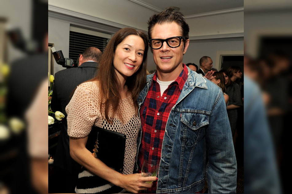 Johnny Knoxville (r.) filed for divorce on Tuesday from his wife Naomi Nelson after 12 years of marriage.