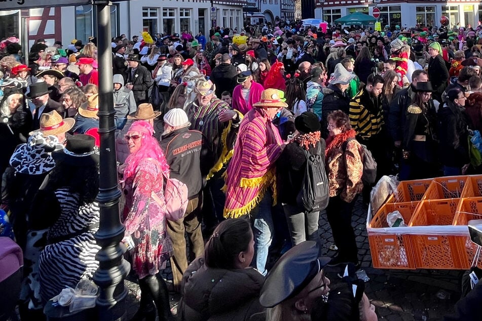 Auch in Seligenstadt ist an Fastnacht viel los.