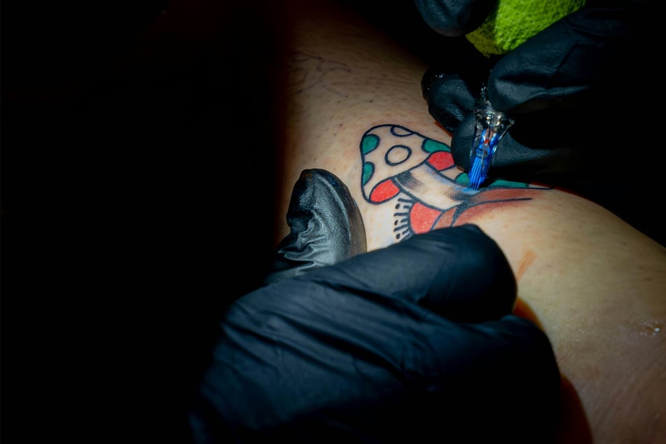 Tom Radford has covered his body in more Marvel character tattoos than any other human (stock image).