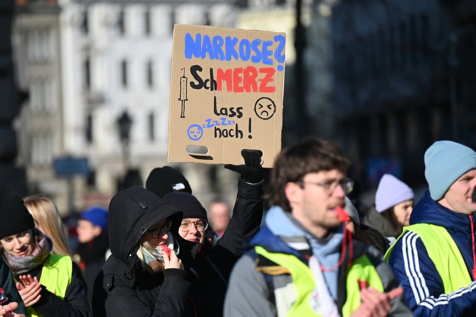 Lohn-Frust treibt zahlreiche Menschen in Sachsen auf die Straße