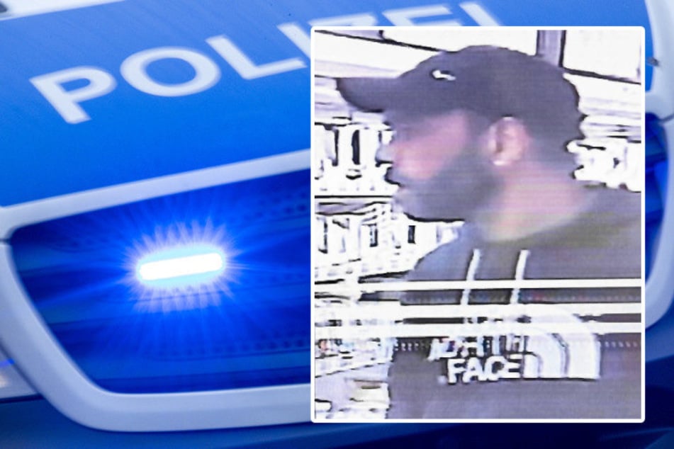 Mit diesem Bild von einer Überwachungskamera sucht die Polizei nach dem mutmaßlichen Ladendieb.