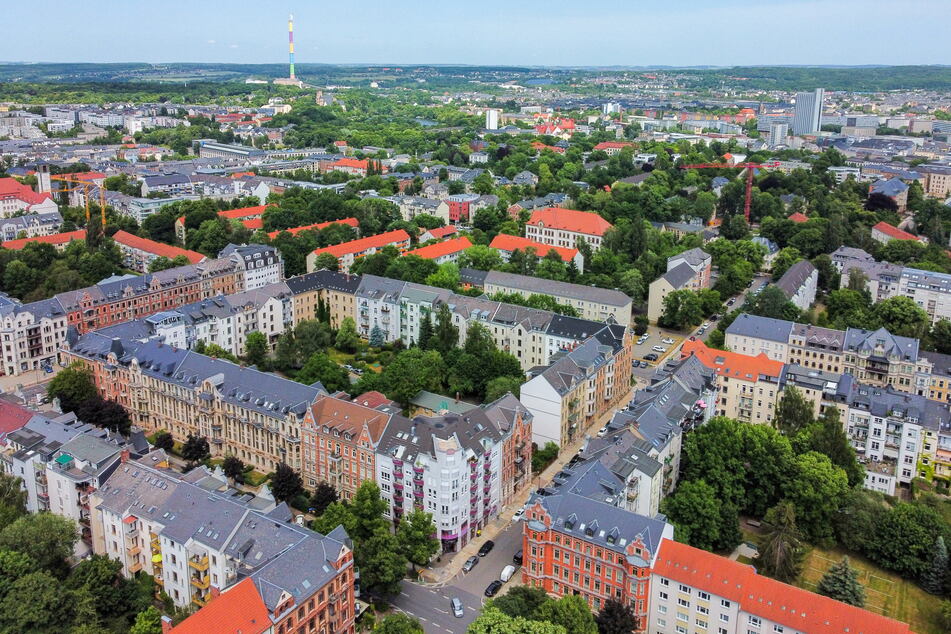 Der Kaßberg zählt zu den vergleichsweise teuren Stadtteilen von Chemnitz.