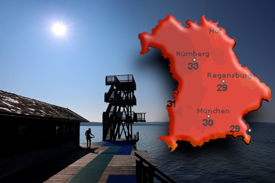 Wetter in Bayern: Auf Sommer-Hitze folgen heftige Gewitter