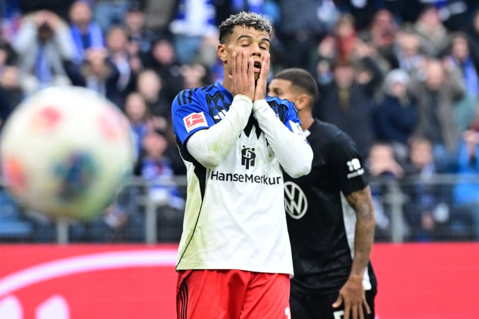 Ransford Königsdorffer (24) scheiterte vom Punkt und ließ damit die größte HSV-Chance liegen.