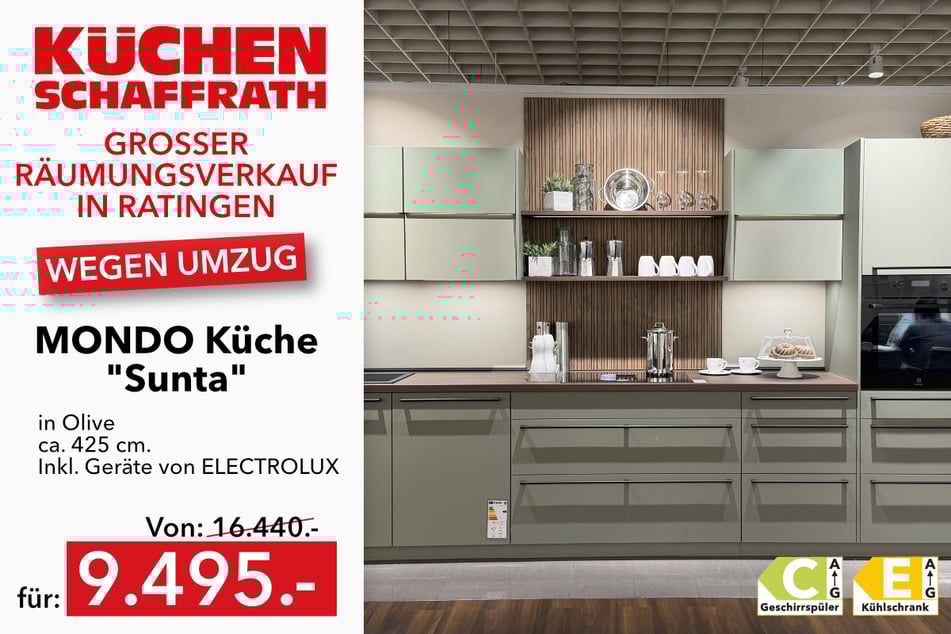 Backofen EOFDP46BK, EEK* A+, Muldenlüfter KCC73443CK, EEK* A+, Kühlschrank LNT6NE18S1, EEK* E, Geschirrspüler KESC8415L, EEK* C, Quarz-Spüle